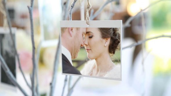 this wedding slideshow  is just	a low quality example, you can change quality with gear button